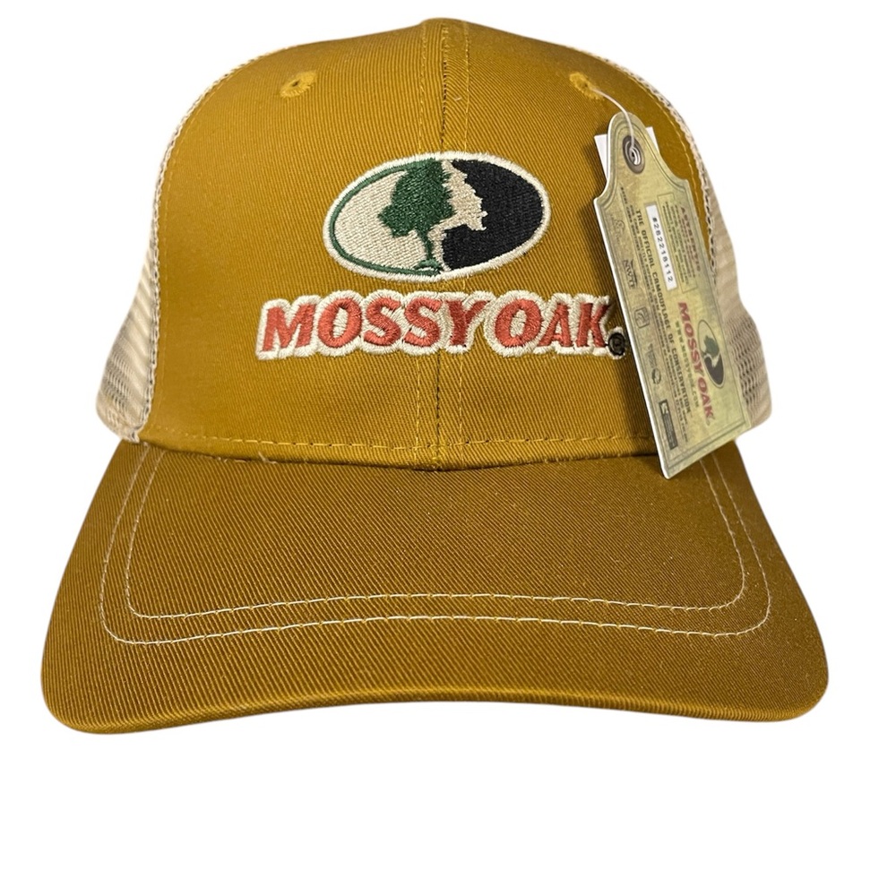 Mossy Oak Brown Trucker Hat